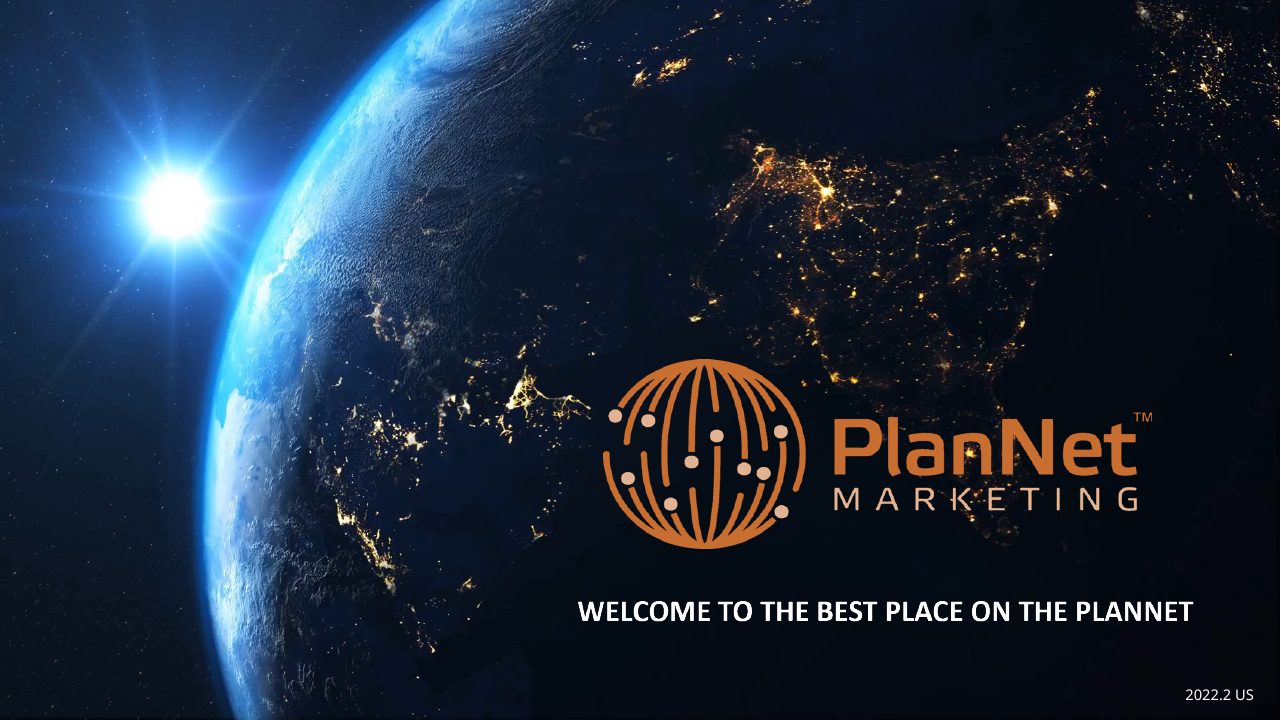 2026 PlanNet Marketing Business Presentation (US) — Slide 1: Welcome to the best place on the PlanNet